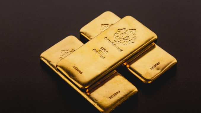 Investera i guld illustration